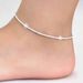 Hot Selling Baby's Breath Anklet For Women, Trendy And Popular Simple Ankle Chain_voghion.com