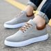 Canvas Sommer Neue Vielseitige Atmungsaktive Stoff Herren Casual Work Low Top Sportschuhe_voghion.com