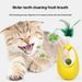 Pet Tumbler Toy Feather Stick Self Fun Teasing Cat Mint Ball Supplies_voghion.com