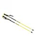 Lightweight Aluminum-Magnesium Alloy Thin 100-1 Winter Ski Equipment Snowboard Poles_voghion.com