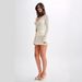 Women's Clothing new knitted shell button cardigan A line skirt suit_voghion.com