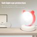 Dejlig Kat USB Genopladelig Natlampe Soveværelse Sengelampe Stemmestyret Fjernbetjening Til Børn Baby Gave XYZ_voghion.com