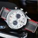 Platform Fashion Multi Functional Five Needle Calendar Men's Timing Quartz Watch_voghion.com