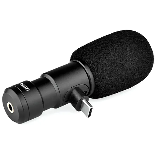 YELANGU Kablosuz Lavalier MIC06-C Ses Kayıt Mikrofonu Muhabir Cep Telefonu Kamera Video için_voghion.com