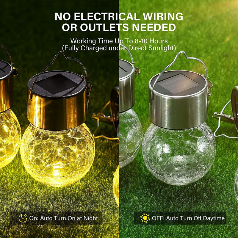 Solar-Glasflasche für den Außenbereich, wasserdicht, dekoratives Licht_voghion.com