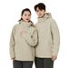 3-in-1 Teflon-Skijacke für Damen und Herren, wasserdicht, mit herausnehmbarem Fleece-Futter – winddicht, atmungsaktiv und für alle Jahreszeiten geeignet_voghion.com