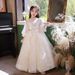 Kinder Kleidung Abendkleid Winter Host Rock Mittleren Und Großen Mädchen Geburtstag Blumenmädchen Prinzessin Kleid_voghion.com
