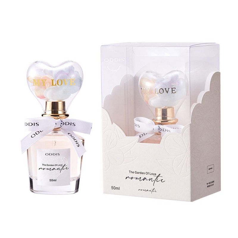 50 ml 1,7 fl.oz Geschenkset Parfüm Amber Floral Eau de Parfum für Frauen, Rose Moschus Zitrone Aroma Parfüm Ideales schönes Geschenk für Sie_voghion.com