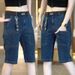 Men's Trendy Six-Pocket Denim Summer Outdoor Thin Versatile Mid-Length Cargo Shorts Loose Elastic 7_voghion.com