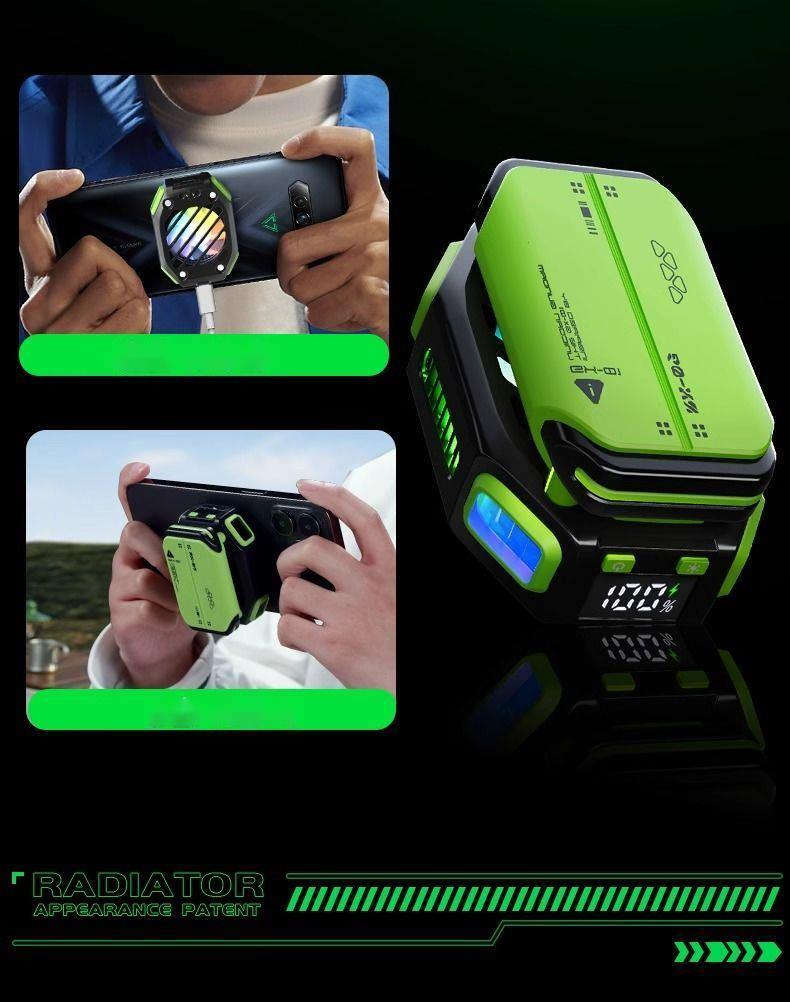 Wireless Battery Life Magnetic Cooler Phone Semiconductor Refrigeration Cooling Charging Compatible With Ice Seal_voghion.com