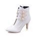 Elegant Pointed Toe Stiletto Ankle Boots With Belt Buckle Detail - Women's Fashion Boots In Extended Sizes (32-47) For Autumn/Winter_voghion.com