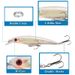 Lure Bait lāzerēsma 11,2 cm/13,2 g ar gredzenveida pērlītēm Minnow simulācijas ēsma cietās ēsmas makšķerēšanas rīks_voghion.com