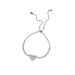 Braccialetto alla moda, leggero, di lusso, di alta qualità, regolabile, con perline di vetro e cuore quadrato, per donna_voghion.com