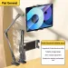 360 Rotating Lazy Bed Mount Stand Metal Arm For IPad Bracket, Compatible With 4.7~12.9 Inch Phones And Tablets_voghion.com