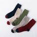 2025d Winter New Women's Thickened Rabbit Wool Socks With Dot Yarn_voghion.com