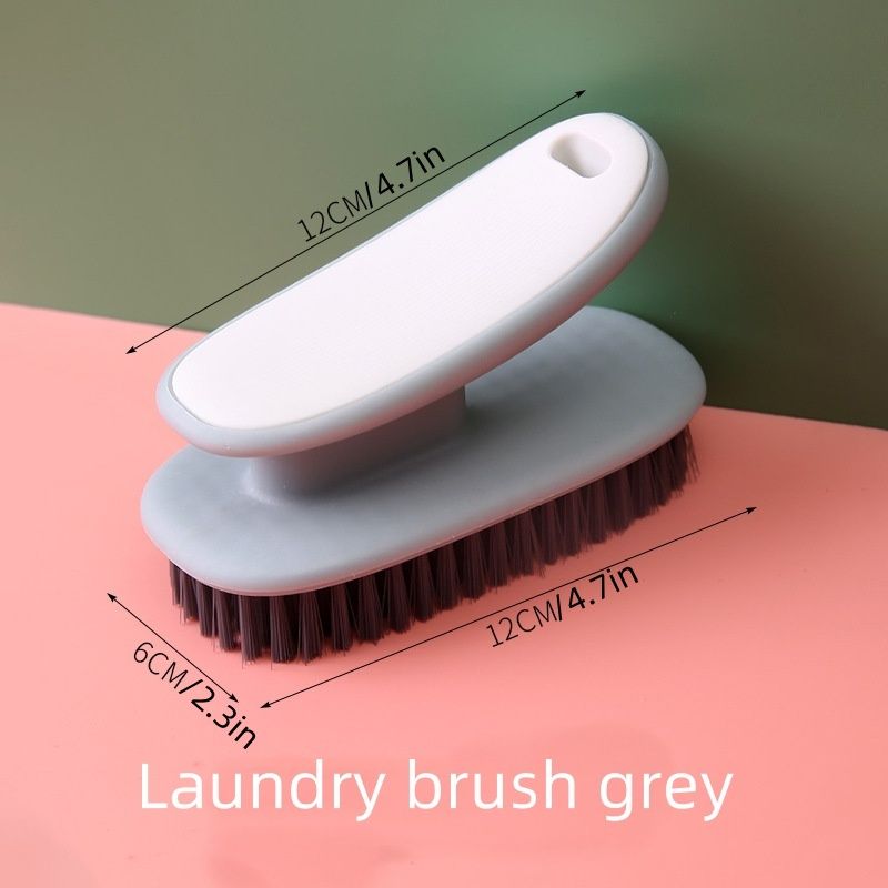 Laundry Brush, Multifunctional Long-handled Cleaning Brush With Soft Bristles, Household Use, Doesn't Damage Clothes_voghion.com