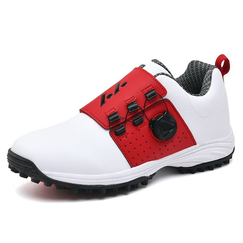 Herren-Golfschuhe für Herren, modische, breite Sohle, lässige Sportschuhe für Herren, automatische Schnürsenkel, spikelose Schuhe, Urlaubs-Wanderschuhe_voghion.com