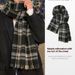 Schal für den Winter, für Herren, vielseitig, koreanischer Stil, kariert, für Frauen, als Geschenk für ihren Freund, Paarschal für Wärme_voghion.com