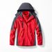 Herren Winddicht Wasserdicht Winter Outdoor Softshell Jacke Unisex Zweiteiliges Set Drei-in-Eins Wanderanzug Bedruckt_voghion.com