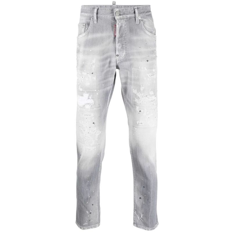 Neue Mode Custom Design Slim für Skinny High Men Grey Jeans Denim Hosen in niedrigen Preisen und hoher Qualität atmungsaktiv_voghion.com