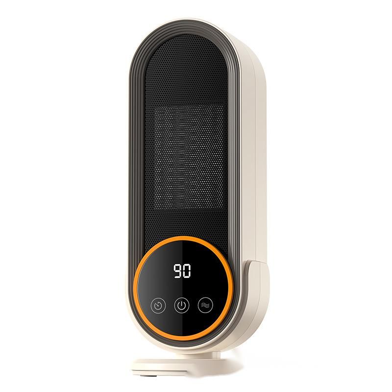 Verbesserter Keramikheizer – 1200 W intelligenter PTC-Desktop-Elektroheizer mit Überhitzungsschutz, Eco-Modus und Fernbedienung für den Einsatz im Schlafzimmer/Büro_voghion.com