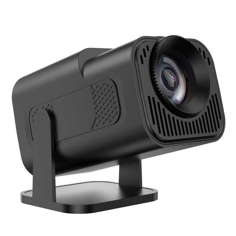 Mini projektor HY320, domowy projektor wideo obsługujący rozdzielczość HD 1080P i synchronizację ze smartfonem, przenośny projektor filmowy do użytku na zewnątrz, do iPhone'a i Androida, mini projektor D_voghion.com