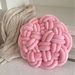 Handwoven Round Cushion - Kids Pillow & Decorative Floor Mat For Sofa/Bed_voghion.com