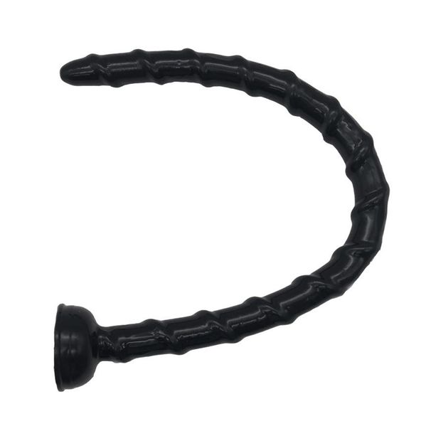 Dildo super morbido, lungo e enorme, per donne e uomini, con massaggio alla prostata, plug anale Mssturbator, Ae3_voghion.com