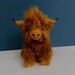 Simulazione di mucca delle Highland transfrontaliere Peluche di mucca delle Highland scozzesi Bambola per bambini Yak a pelo lungo all'ingrosso_voghion.com