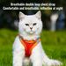 Dog Harness No-Pull With Leash Metal D Rings Reflective Pet Mesh Vest No-Choke_voghion.com