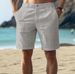 Men's Clothing Men's Cotton And Linen Casual Pants Men's Casual Five Point_voghion.com