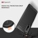 Case Compatible With Sony Xperia 1 II Case, Carbon Fiber Texture Design Cover Anti-Scratch Shock Absorption Case Made For Sony Xperia 1 II (Black)_voghion.com