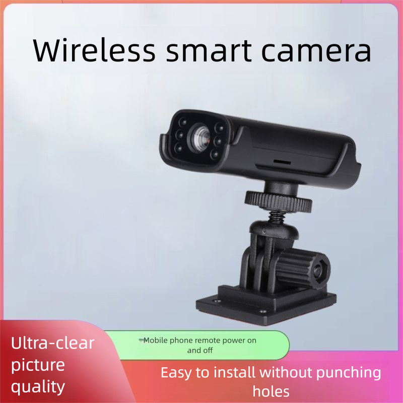 Nova câmera inteligente sem fio WiFi HD Monitor móvel Remoto Segurança residencial Sonda Gravação de rede_voghion.com