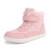 Ski Boots Winter New Children's High Top Plus Velvet Thickened Wide Head Cotton Shoes Outdoor Warm Snow Boots_voghion.com