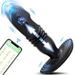 für Schubvibrator Männer Teleskop-Prostata-Massagegerät Männlich APP-Steuerung Analvibrator Prostata-Stimulator_voghion.com