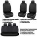 Universal Auto Abdeckung Protector PU Leder Vorne und Hinten Sitz Zurück Kissen Pad Matte Rückenlehne Für Auto Innen Lkw SUV_voghion.com