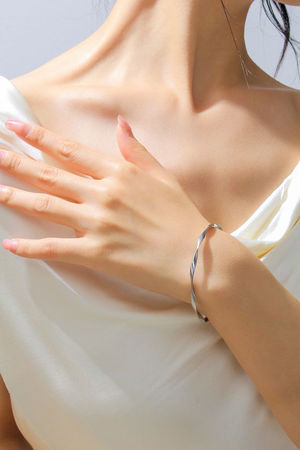 1 bracciale sottile intrecciato alla moda per donne e ragazze, accessori, gioielli e regali_voghion.com