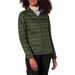 Women's Lightweight Packable Waterproof Long Sleeve Winter Jacket With Slim Fit, Breathable Polyester Shell, Stand Collar For Outdoor Travel_voghion.com
