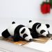Adorable Plush Keychain Panda 10cm Soft Short Plush Toy With Filling Cotton Pp_voghion.com