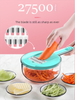 Kitchen Multi-Functional Vegetable Cutter Potato Shredder Home Use Grater Slicer Carrot Strip Tool_voghion.com