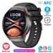 Smartwatch WATCH4 PRO z funkcją połączeń Bluetooth, wyświetlaczem AMOLED, monitorowaniem tętna i snu, wodoodporny monitor aktywności dla mężczyzn i kobiet_voghion.com