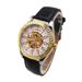 Orologio meccanico automatico Twinner di vendita caldo da uomo sportivo con cinturino in pelle casual con cassa in metallo_voghion.com