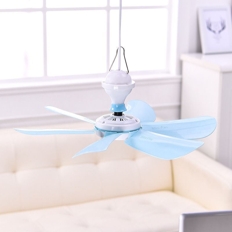 Qifeng Six-Blade Ceiling No. 500 Small Mosquito Net Student Dormitory Micro Household Electric Fan_voghion.com