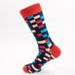Herrensocken Herbst und Winter neue Socken Baumwolle geometrische Muster Socken lässige Mode in der Röhrenflut_voghion.com
