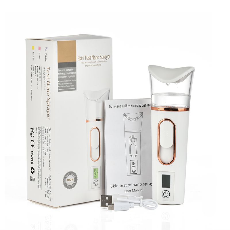 Mist Facial Nano Sproeier Gezicht Steamer USB Luchtbevochtiger Oplaadbare Vernevelaar Hydraterende Huidverzorging Tool Be_voghion.com