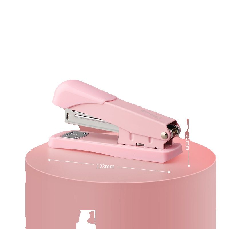 Kantoorartikelen nr. 12 Macaron kleur dossier- en informatiebinding arbeidsbesparende nietmachine groot formaat_voghion.com