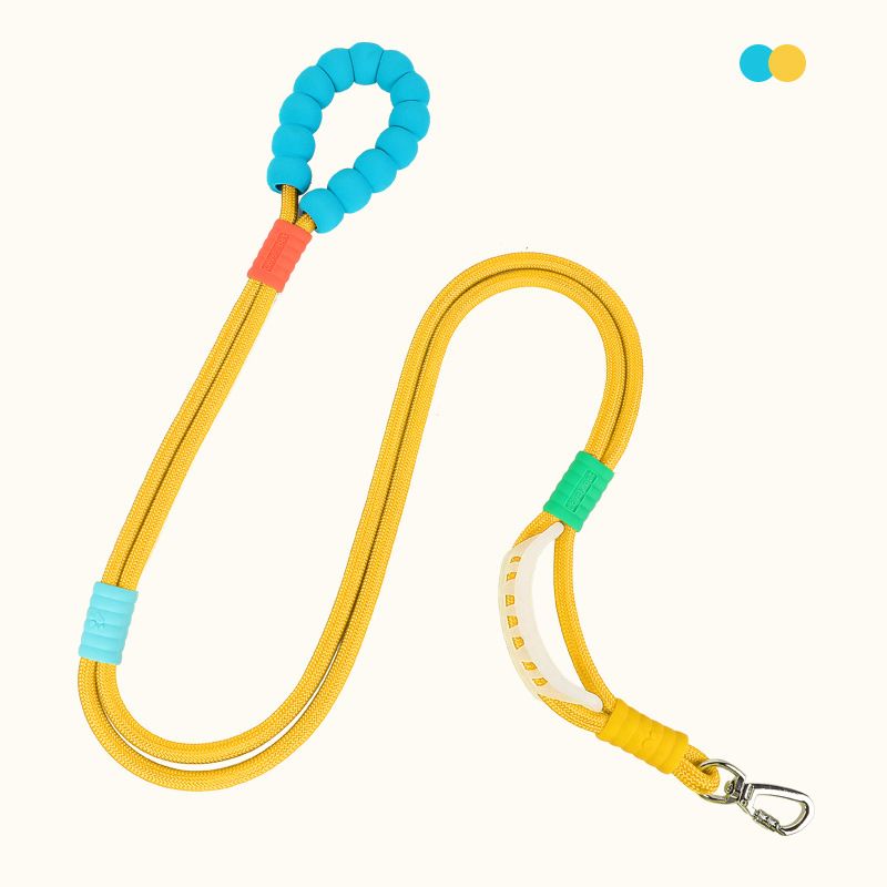 Nuova catena per cani integrata a doppio strato con ricarica antideflagrante, resistente e resistente, con corda da corsa per animali domestici_voghion.com