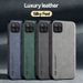 Luxury Leather Phone Case For Samsung Galaxy A12 A22 A52 A72 A31 A51 A71 A21S A52S M12 M22 M32 Back Cover Silicone Case _voghion.com