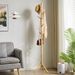 Solid Wood Coat Floor-standing Bag Simple Bedroom Storage Household Small Clothes Rack_voghion.com