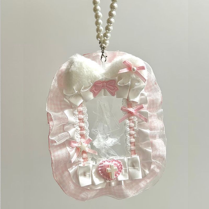 Pendant Gumei Holder Ins Style Anime Peripheral Cartoon Small Guka ID Card Protector DIY Decoration Material Kit_voghion.com